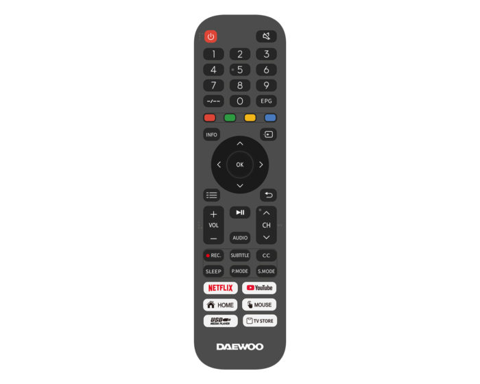 Control Remoto Televisor Daewoo 2024 Android / CTR_Android